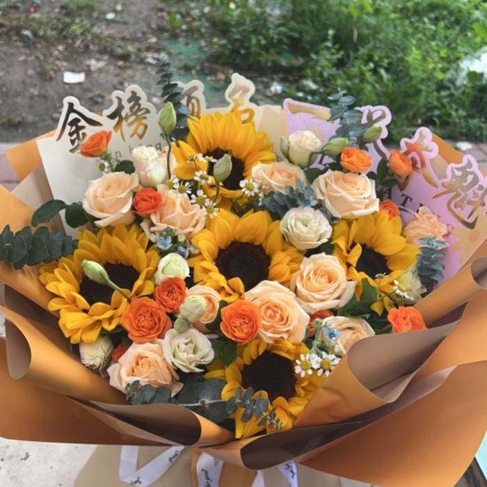 孝感孝昌县送高考生什么花